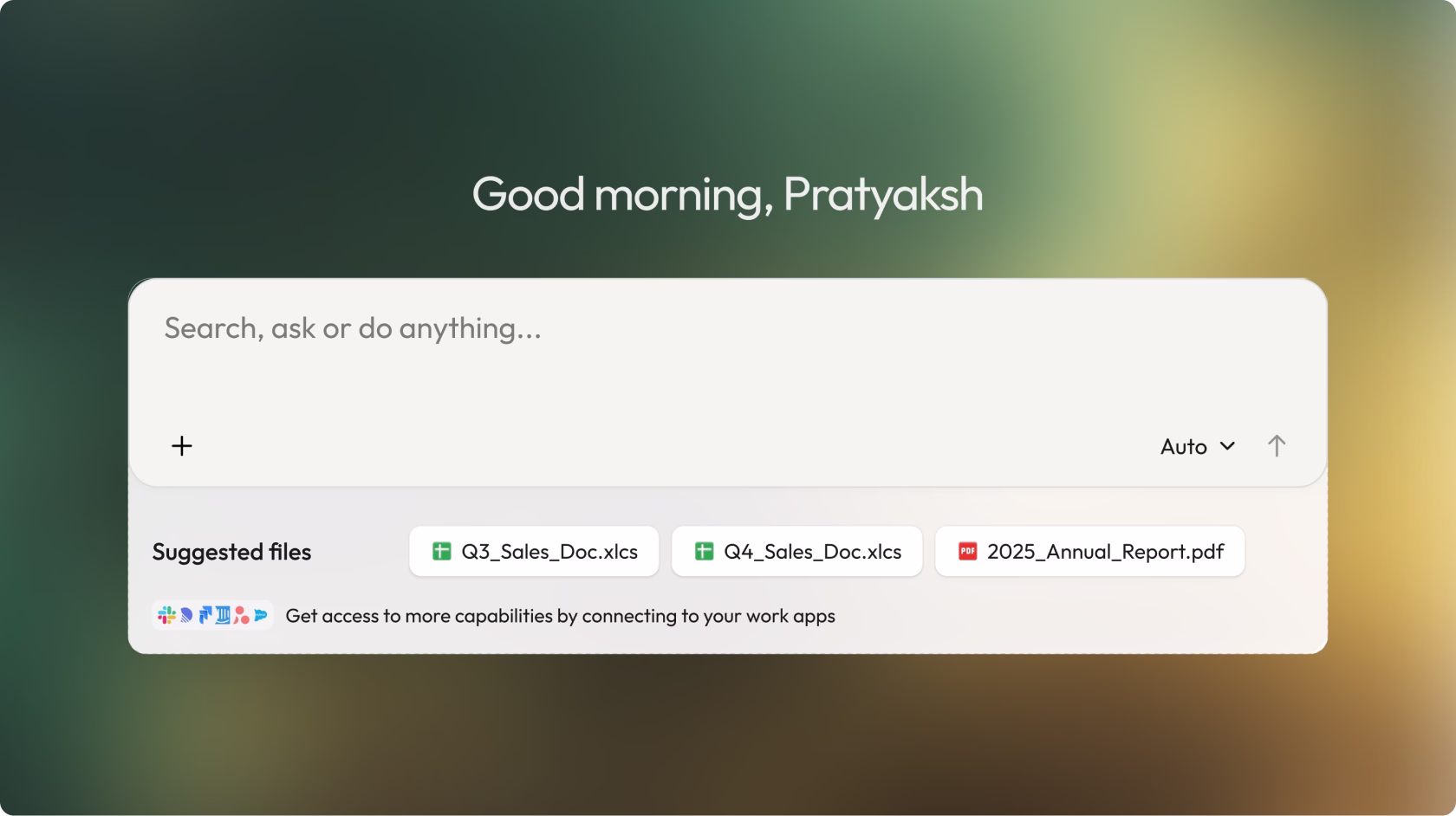 Good morning Pratyaksh search