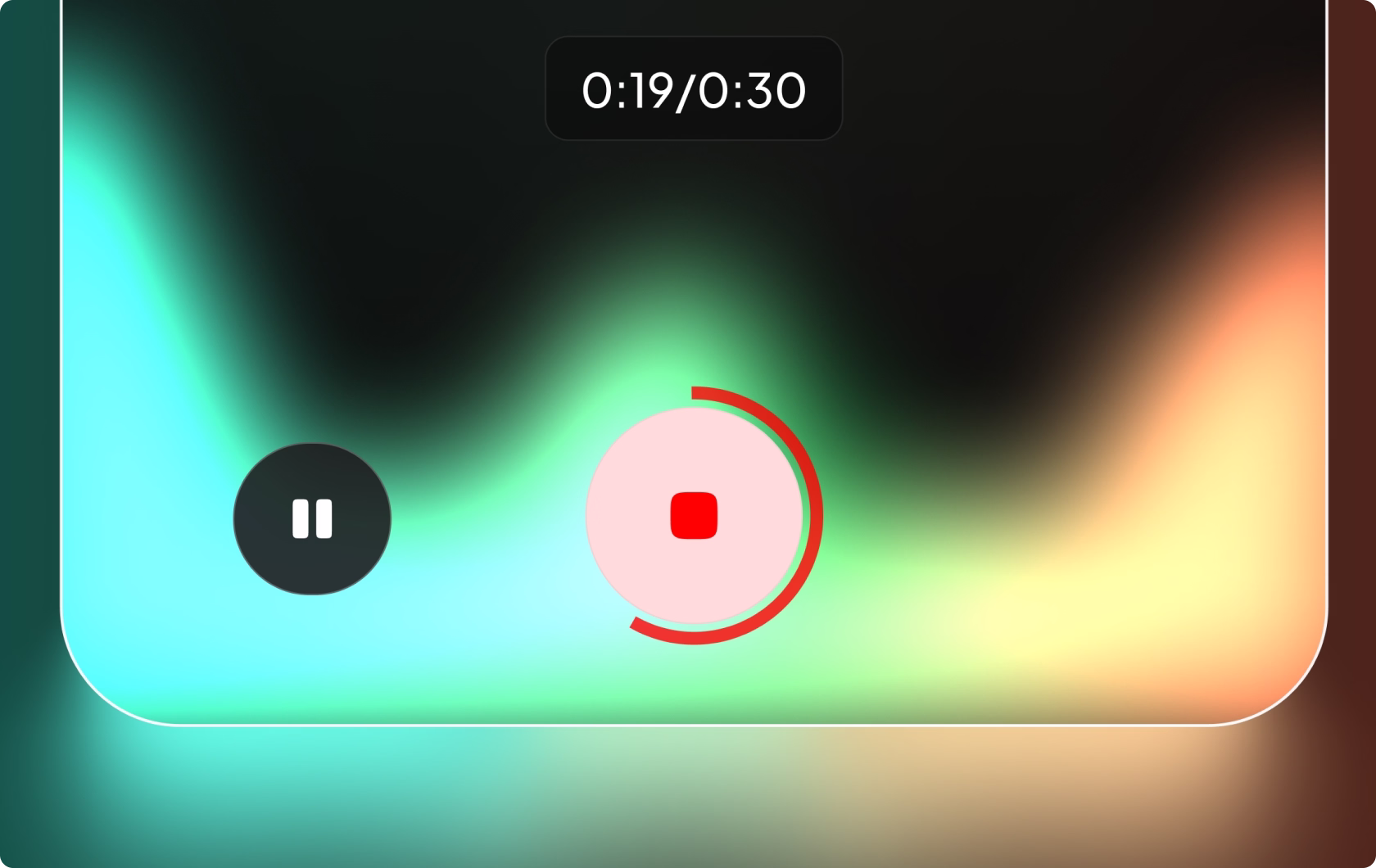 Voice recording interface